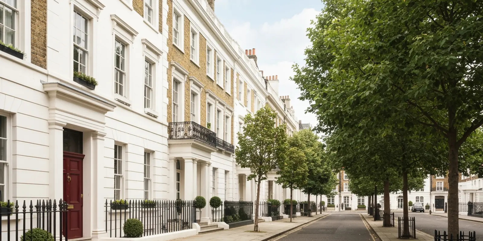 Central London residential area